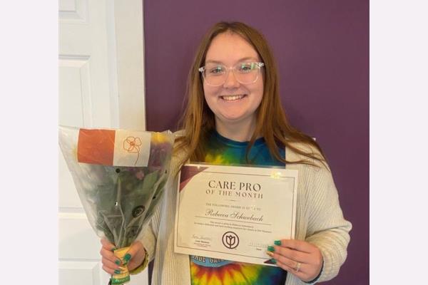 Care Pro of the Month for November 2023, Rebecca S