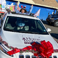 home instead vehicle at stoneham holiday parade