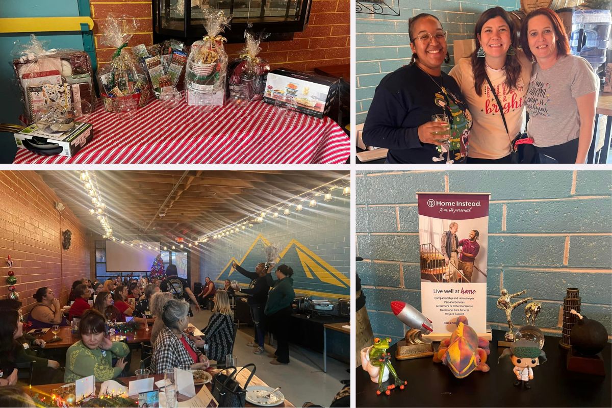 Home Instead Hosts Caregiver Appreciation Party at North Mountain Brewing Company in North Mountain Village, AZ collage