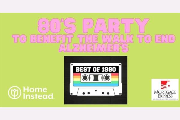 80s Dance Party Home Instead Alzheimer's Association Fundraiser