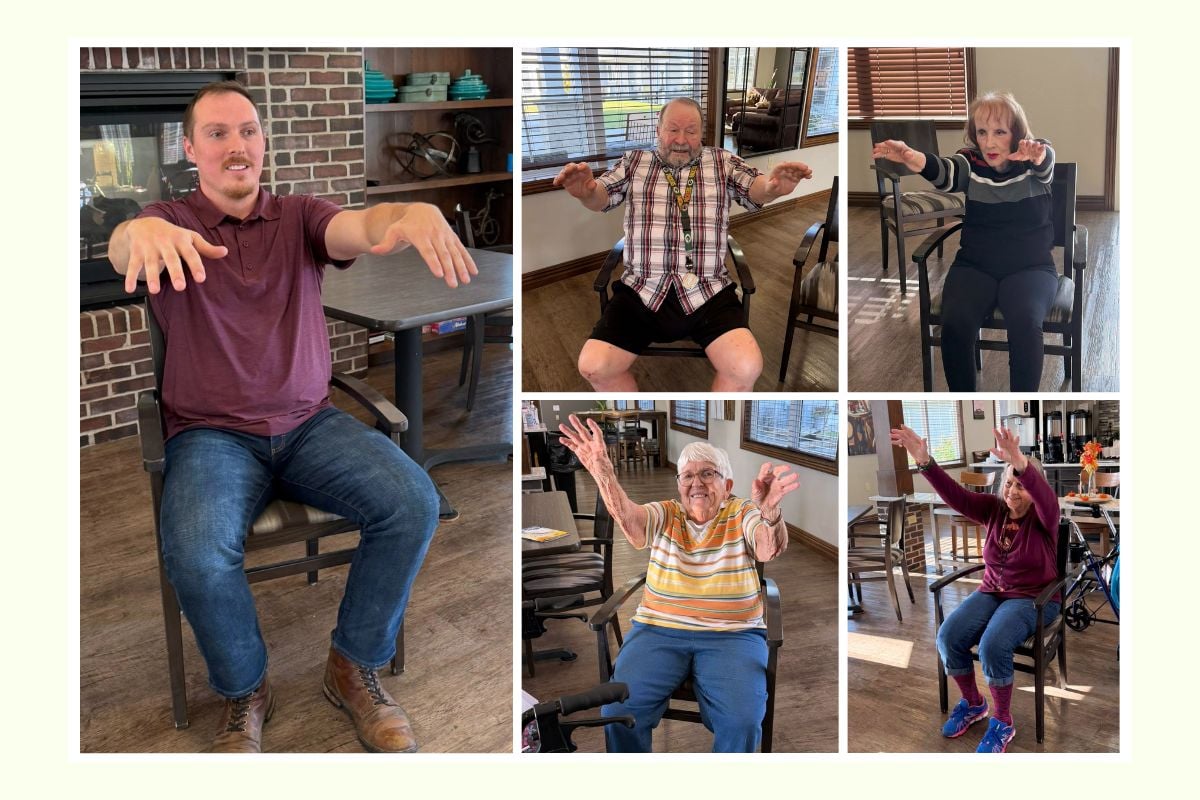 Home Instead Leads Tai Chi at Villas of Holly Brook in Brazil, Indiana