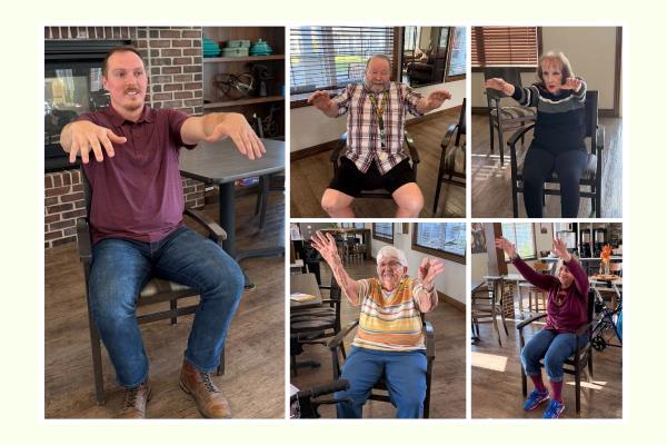 Home Instead Leads Tai Chi at Villas of Holly Brook in Brazil, Indiana