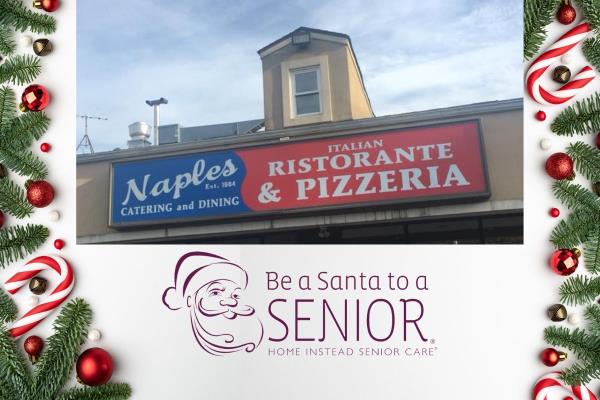 Home Instead Partners with Naples for Be a Santa to a Senior