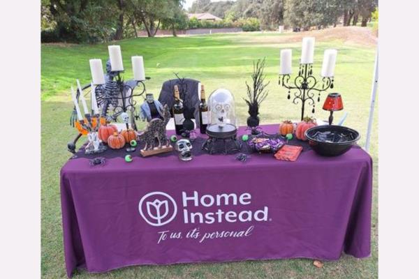 Home instead Teeing Up Support at the Alzheimer's Aid Golf Tournament in Roseville, CA