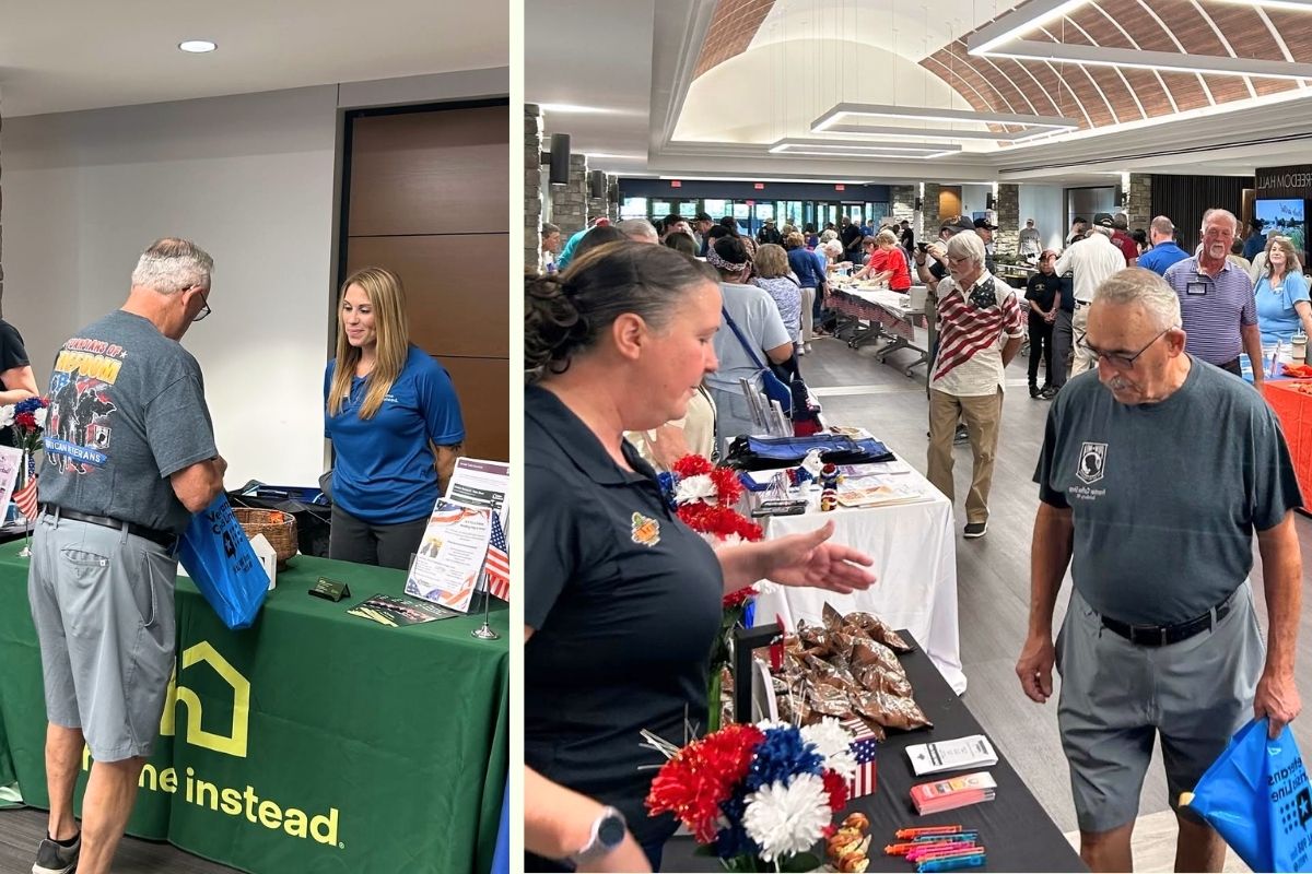 Home Instead at 2026 Veteran’s Lunch in Concord, NC