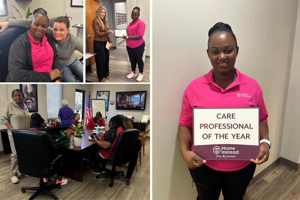 Home Instead Celebrates National Caregiver Appreciation Day in Concord, NC collage