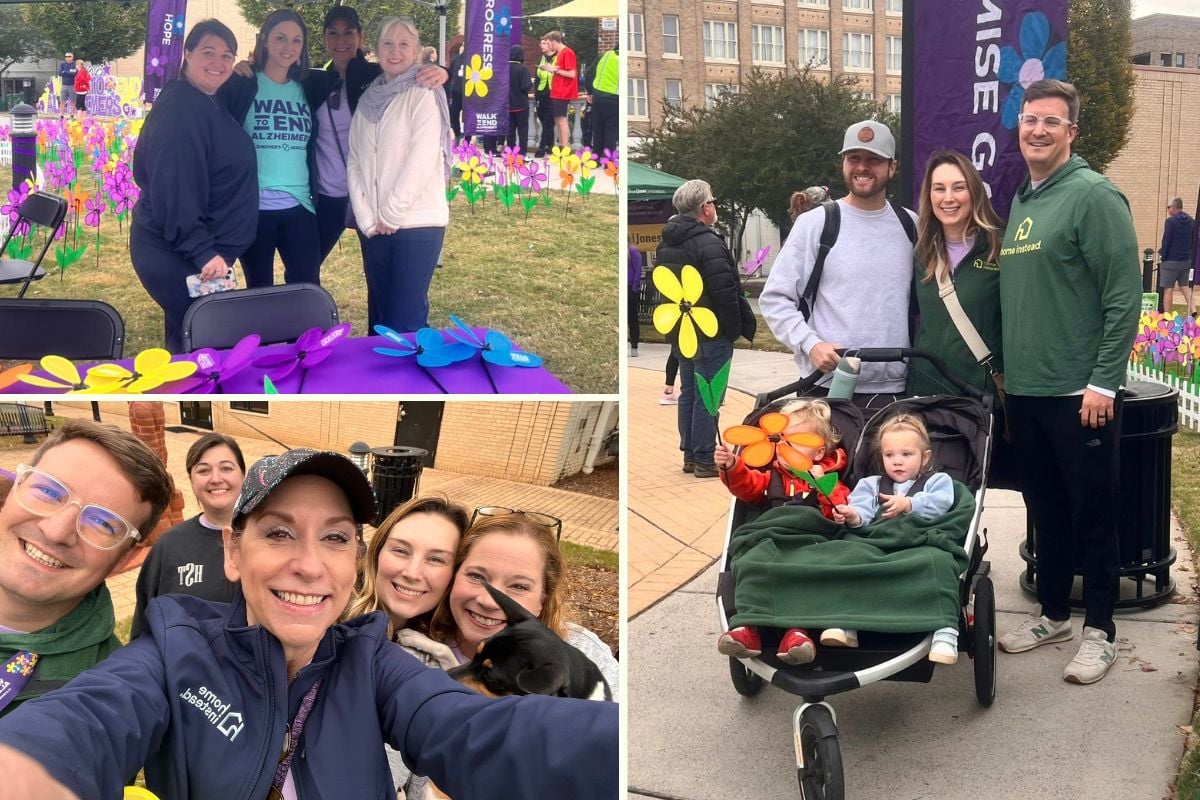 Home Instead Walk to End Alzheimer's in Gastonia, NC collage