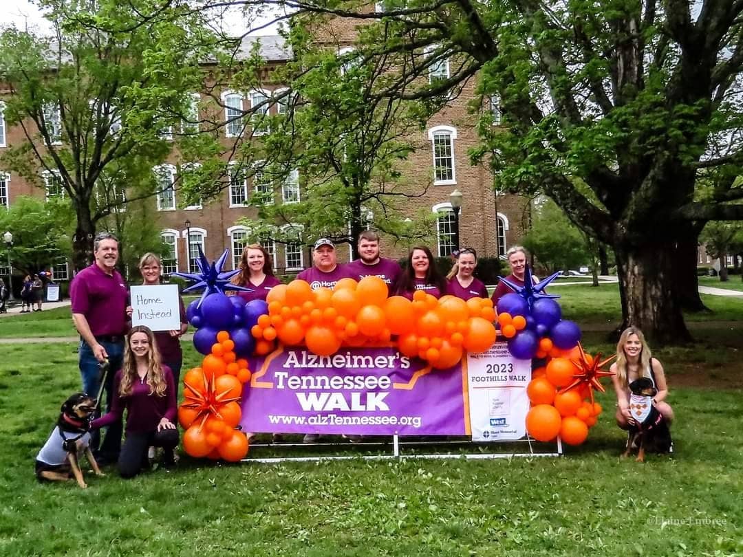 Team Photo from the 2023 Foothills Alzheimer's Tennessee Walk
