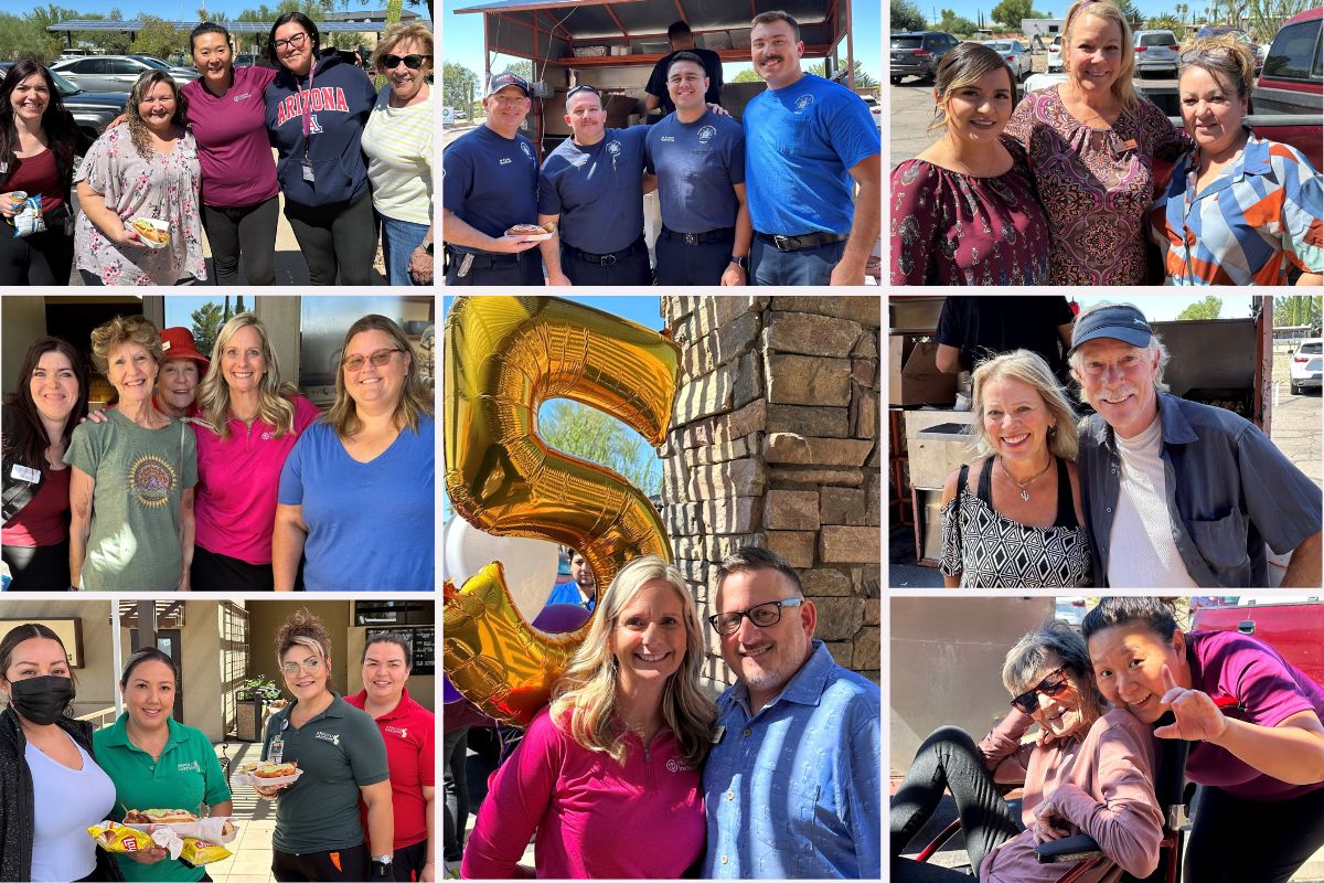 Home Instead Celebrates 5 Years of Compassionate Home Care in Green Valley, AZ collage