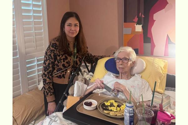 Home Instead Celebrates a Very Special Birthday in Pasadena, CA