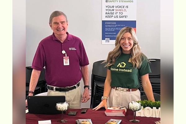 Home Instead Joins Gildan USA Employee Health Fair in Charleston, SC