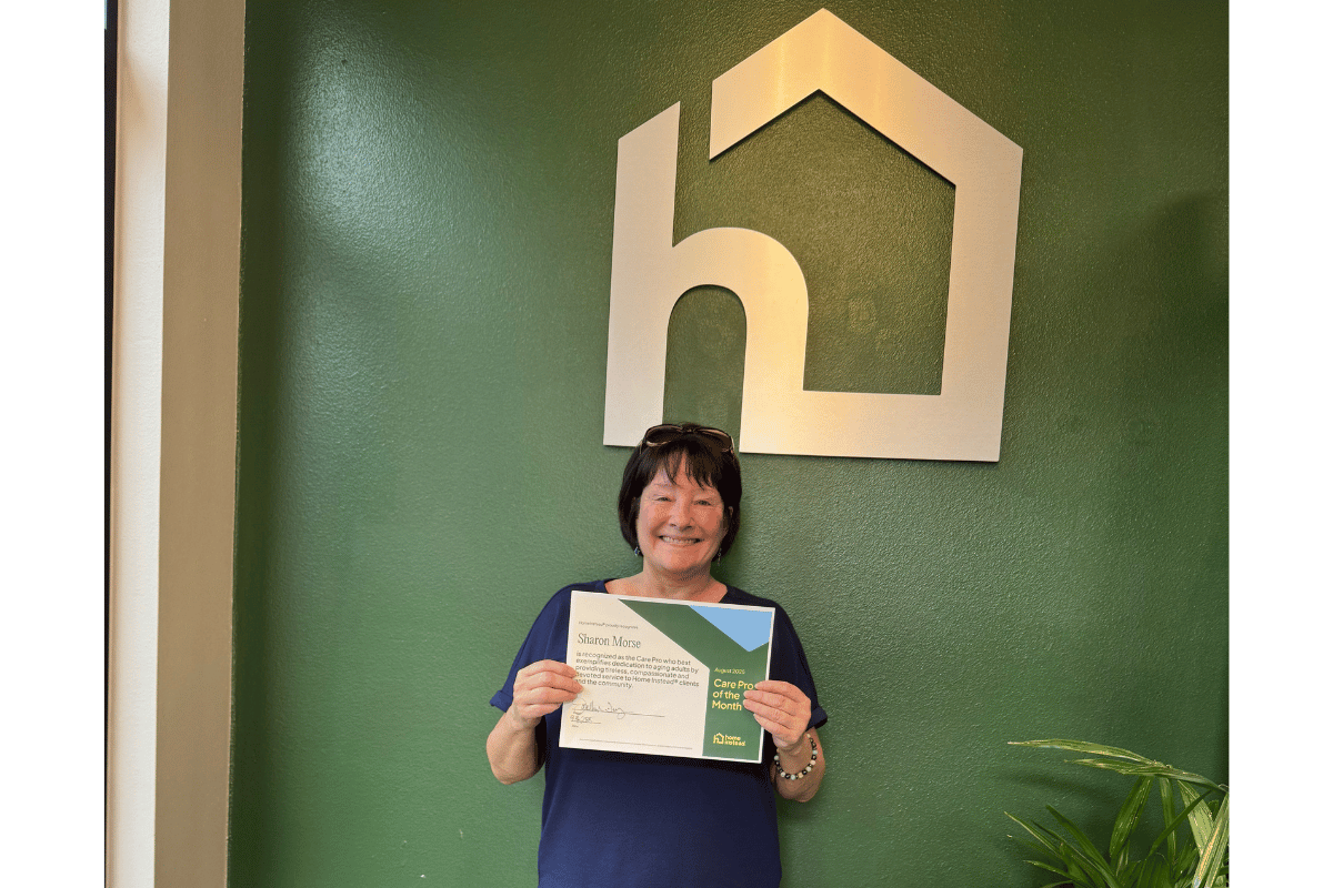 August Care Pro of the Month Sharon Morse