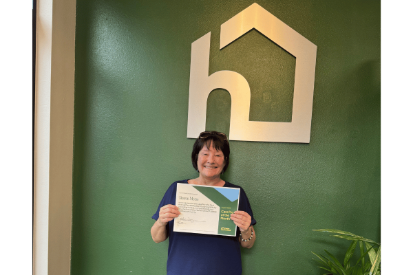 August Care Pro of the Month Sharon Morse