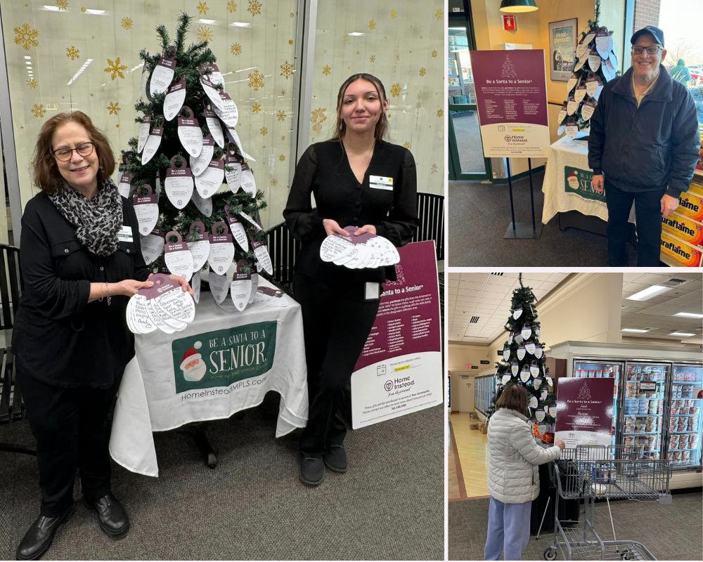 Lunds & Byerlys for Be a Santa to a Senior in Minneapolis, MN gift trees