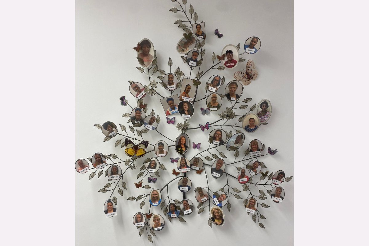 Home Instead's Caring Tree Collage of Caregiver Photos