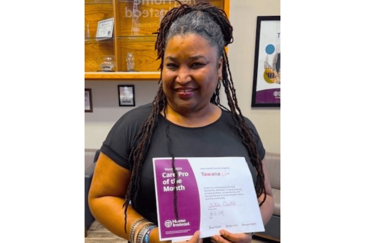 March 2024 Care Pro of the Month Tawana G