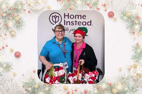 Home Instead Spreads Joy With Festive Elf Delivery for Seniors in Newsport News, VA