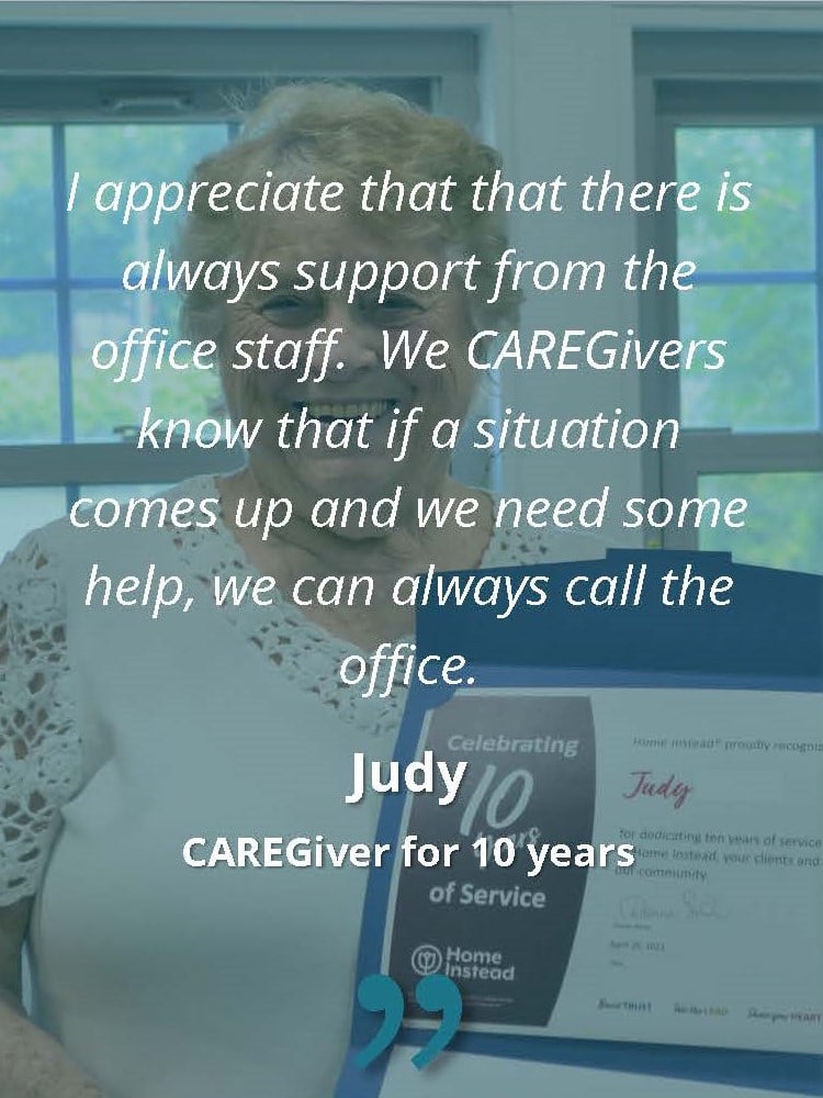 CG Testimonials Judy