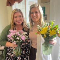Home Instead Has a Blooming Good Time at Brookdale Virginia Beach