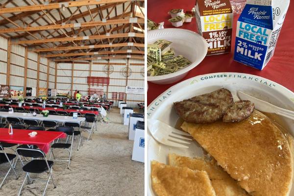 Home Instead at Rock County Dairy Breakfast in Janesville, WI