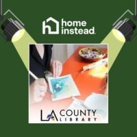 Gardena, CA Notable Event: Watercolor Cards at Mayme Dear Library