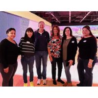 home instead care team at town line luxury lanes in malden, ma