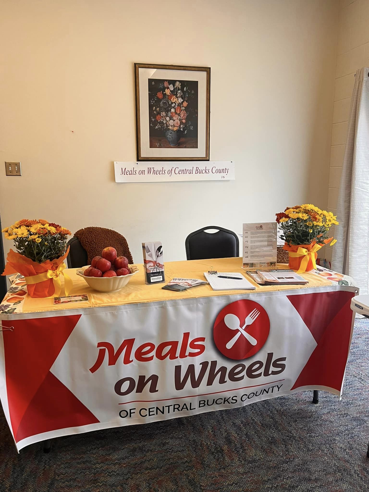 meals on wheels of central bucks county booth