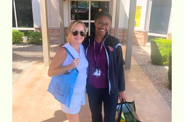Home Instead Connects with Abrazo West Team in Goodyear, AZ