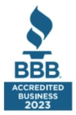 bbb a plus accredited logo sep 2023