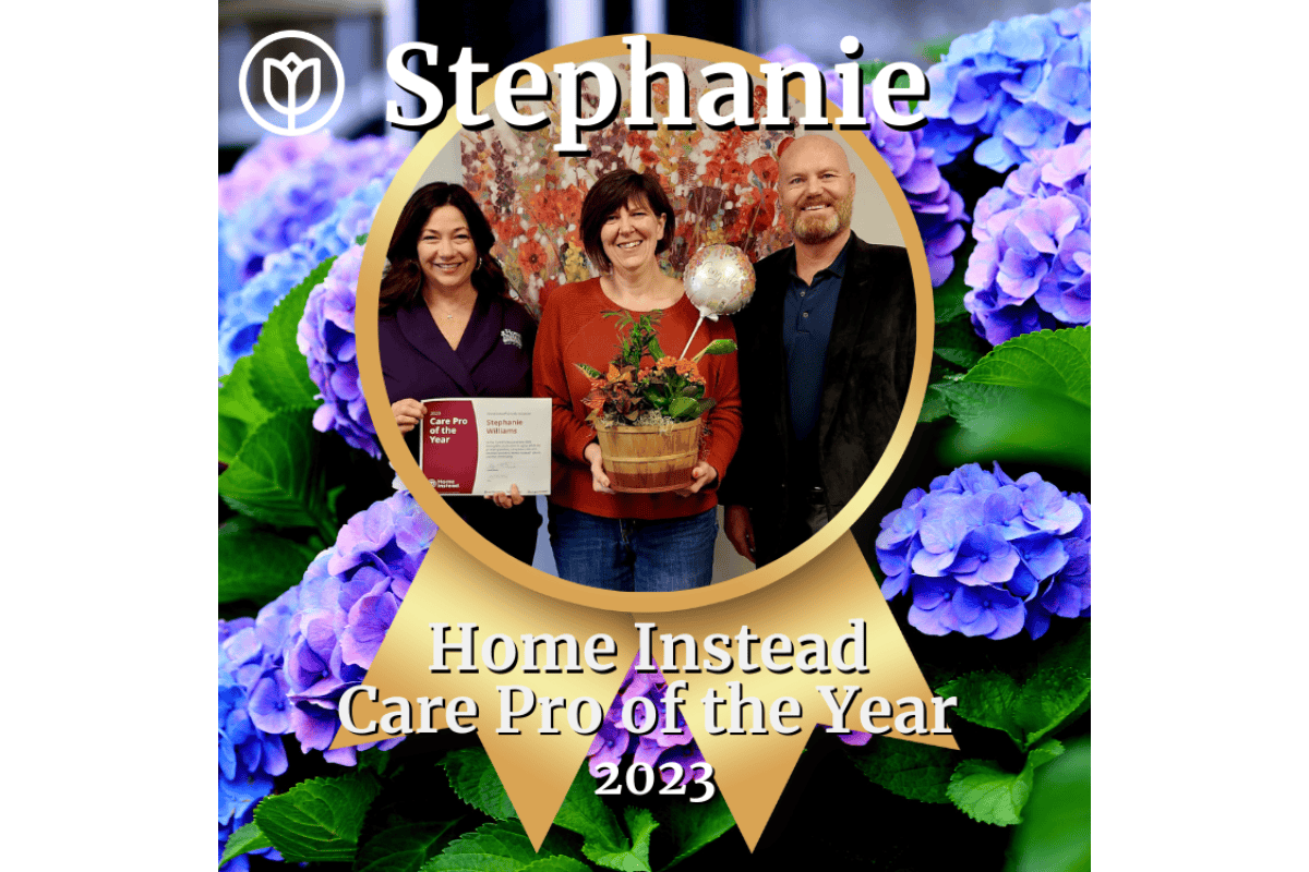 Home Instead Lansing 2023 Care Professional of the Year Stephanie