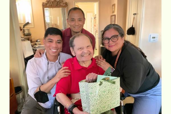 Home Instead of Monrovia Proves Presence is the Best Present