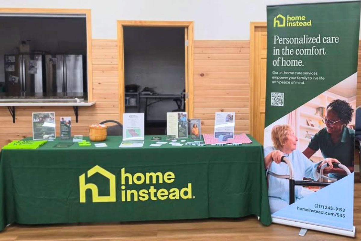 Home Instead Supports Waverly Health Fair in Morgan County, IL