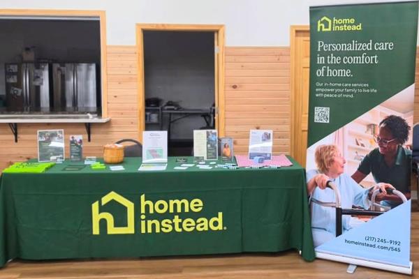 Home Instead Supports Waverly Health Fair in Morgan County, IL