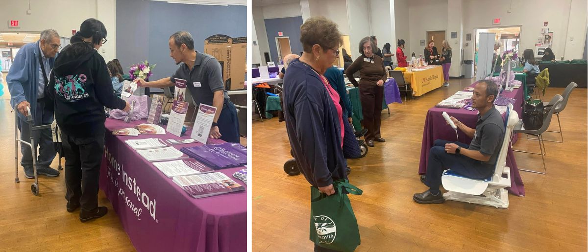 Home Instead at Monrovia Community Center Resource Fair