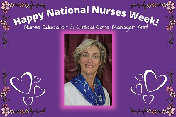 Happy National Nurses Week Ann