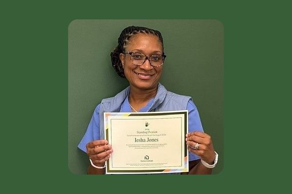 Jones Iesha CareProOfTheMonth