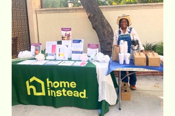 Home Instead Hosts Cookies & Treats Event at the Pasadena Senior Center