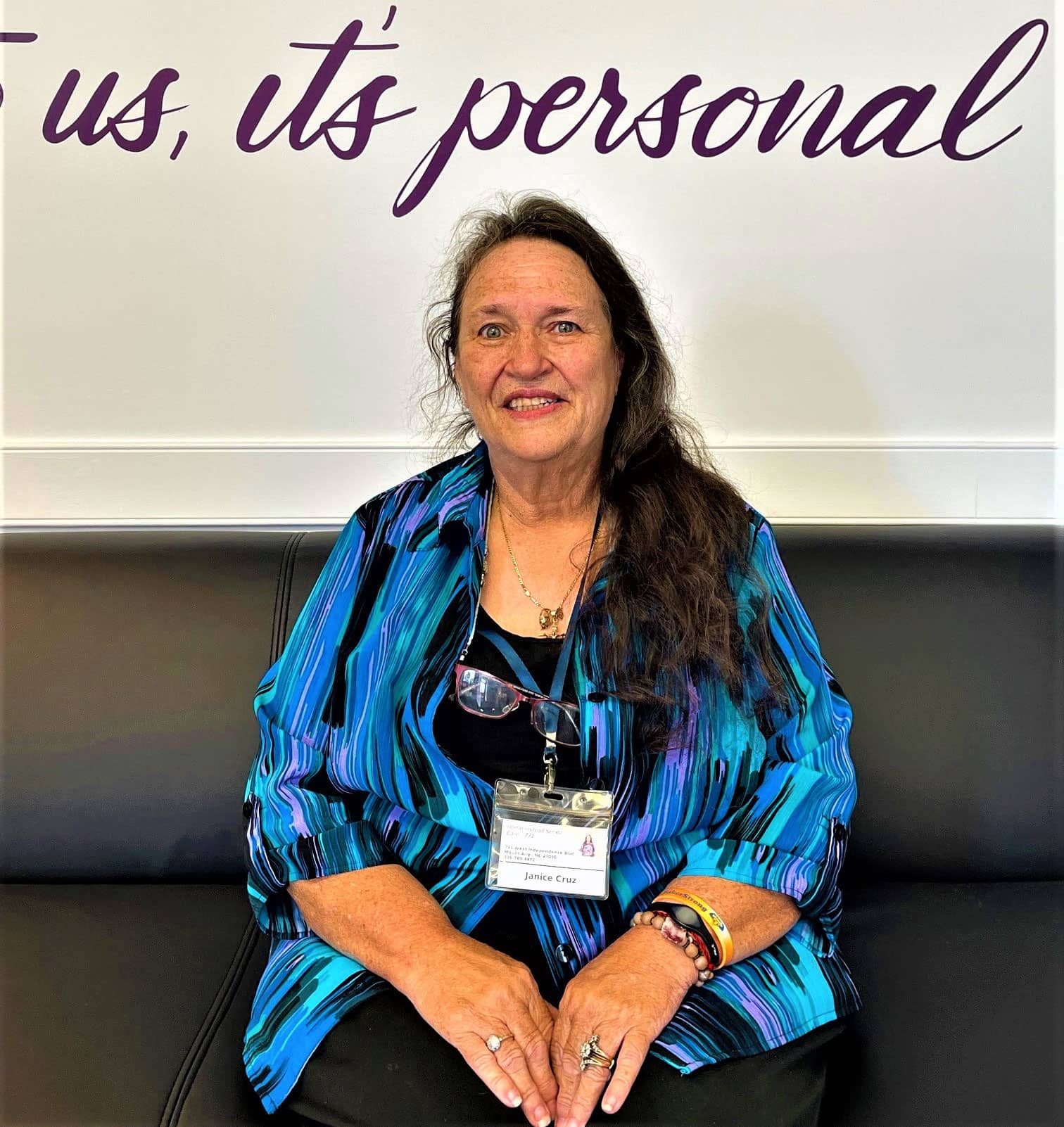 Janice Cruz, August 2021 Caregiver of the month
