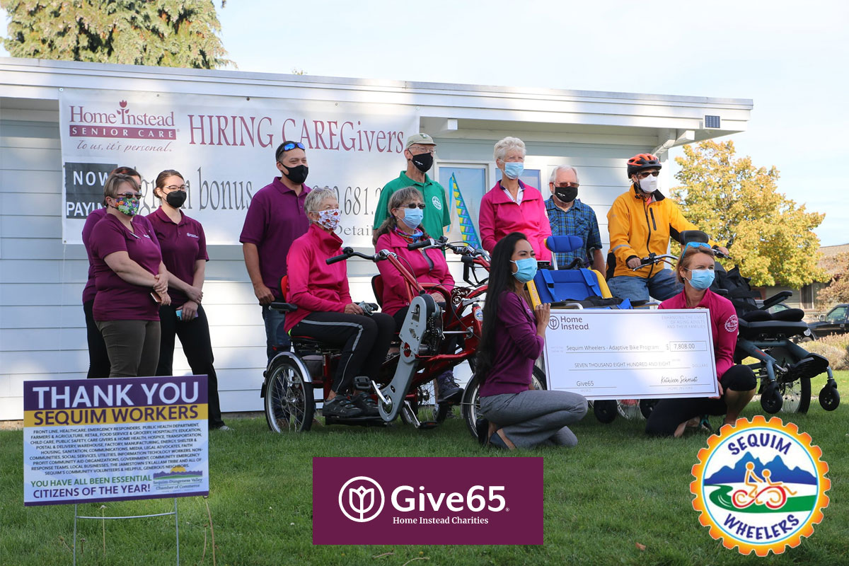 give65 event raise funds sequim wheelers 2022