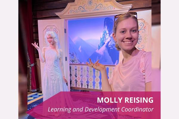 Molly Reising Learning Development Coordinator hero