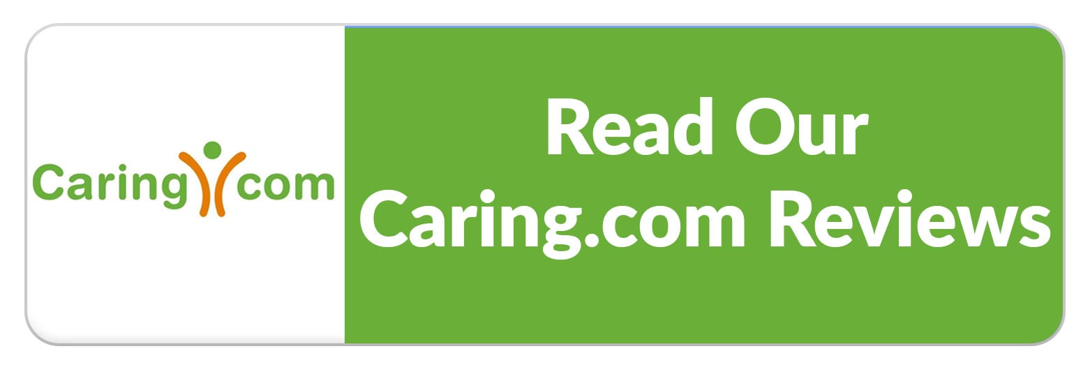 Caring dot com review link button