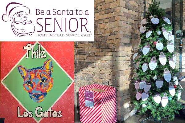 Be a Santa to a Senior Christmas Tree at Philz Coffee in Las Gatos