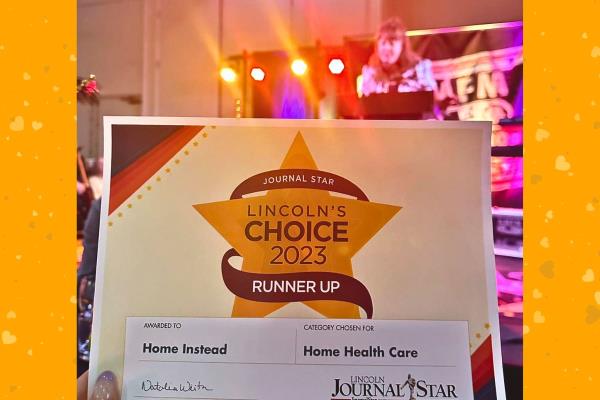Home Instead Wins Runner Up at Lincoln s Choice Awards 2023 hero