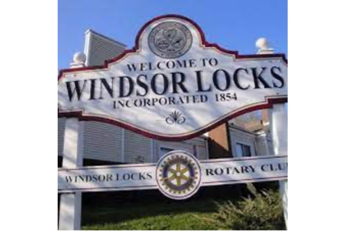 Welcome to Windsor Locks Sign
