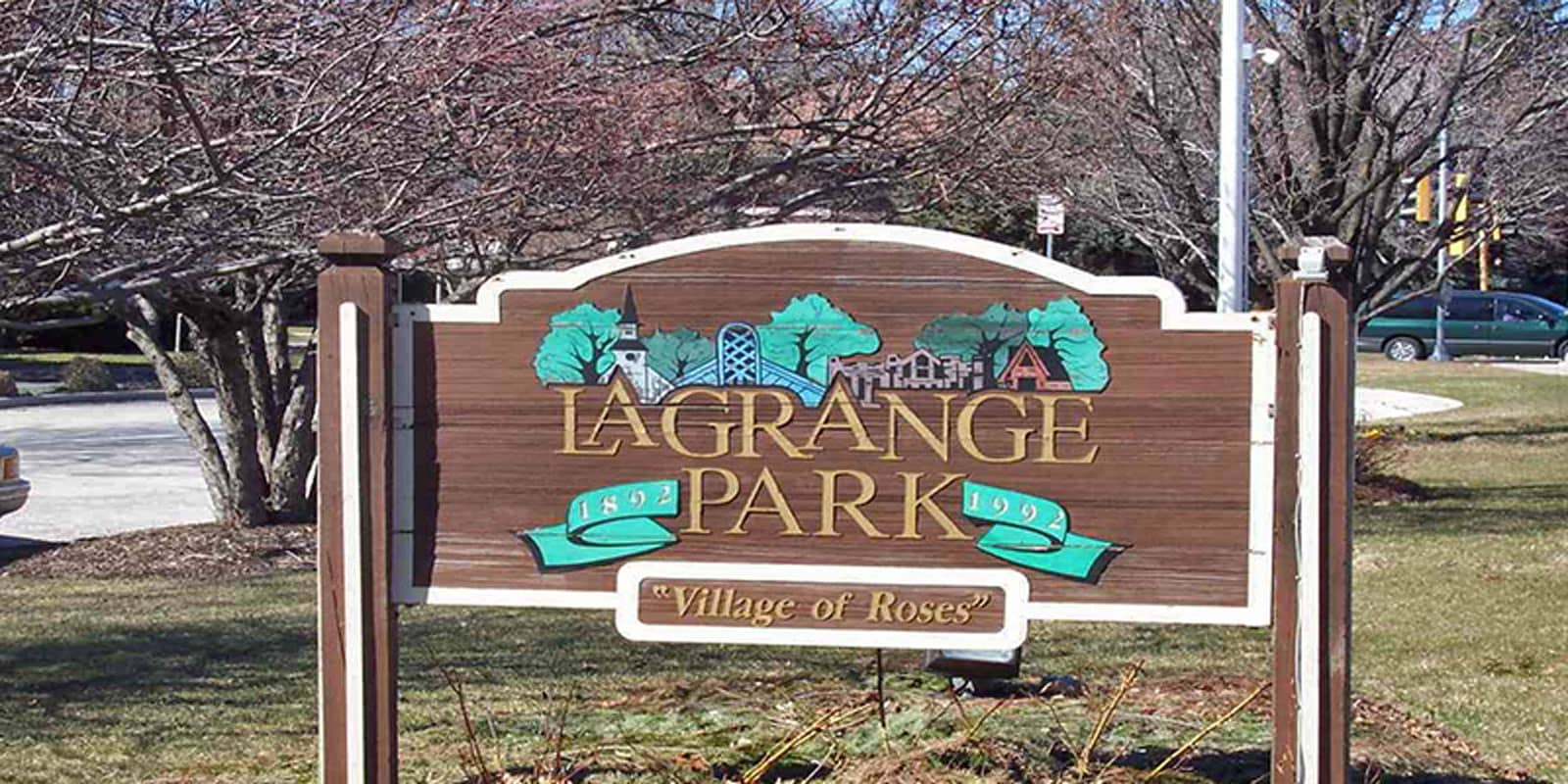 City sign for LaGrange Park, IL