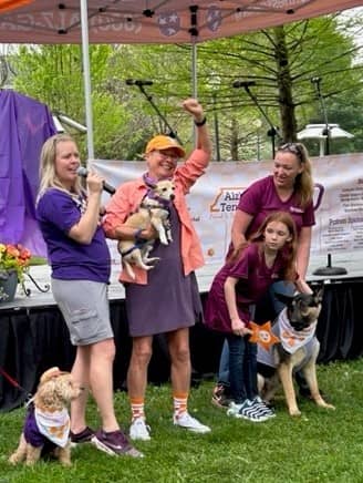 Photo of the 2023 Foothills Alzheimer's Tennessee Walk Dog walk contest