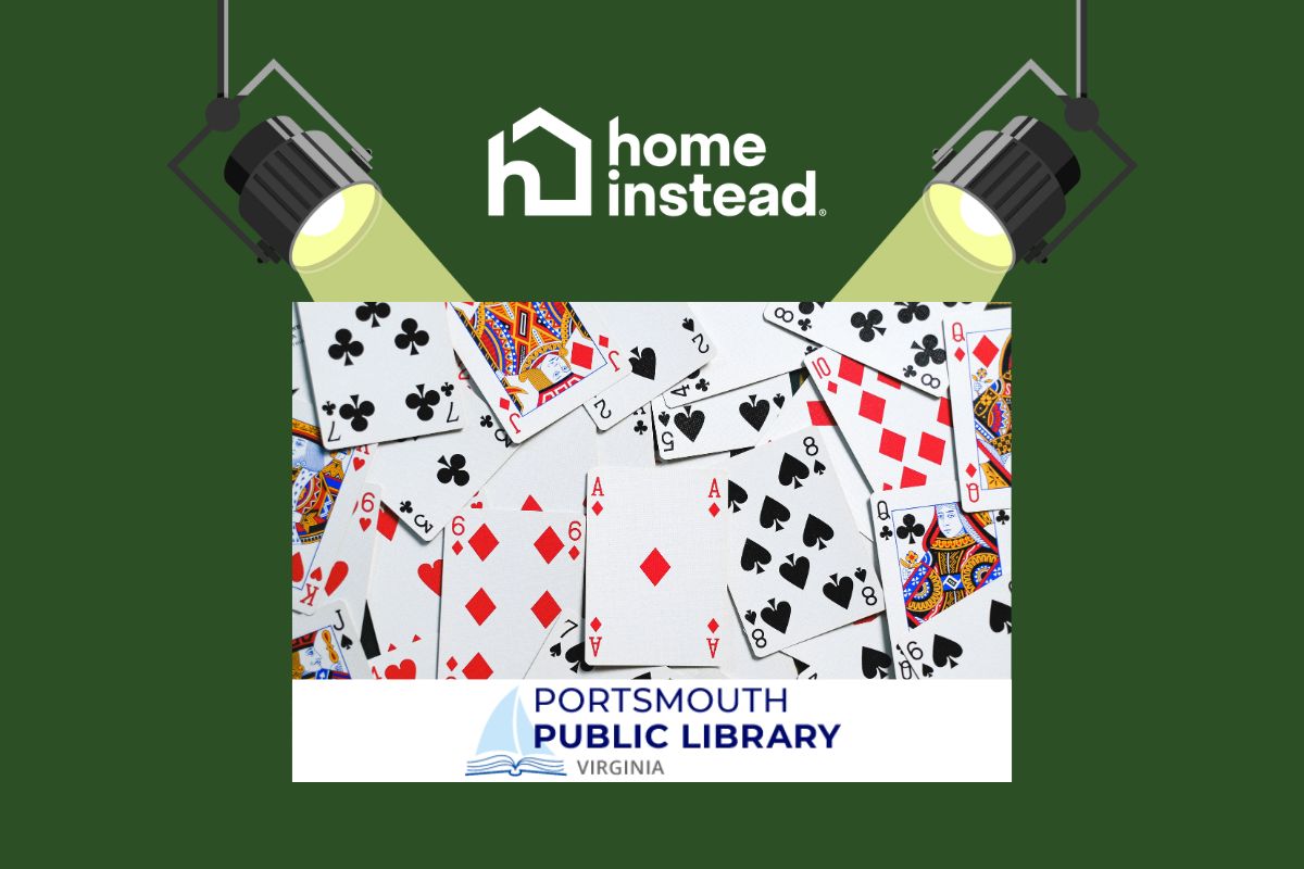 Portsmouth, VA Notable Event Card Sharks at Churchland Branch Library