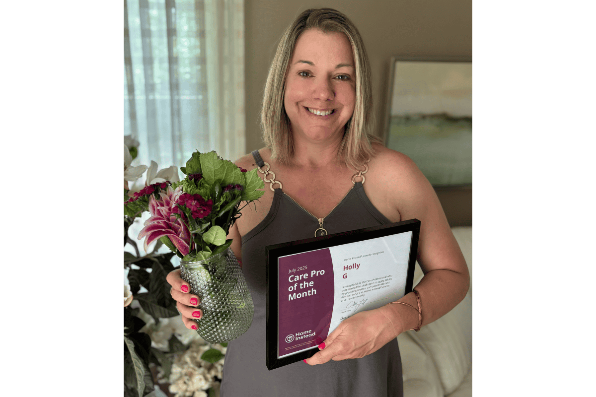 July Care Pro of the Month Holly G