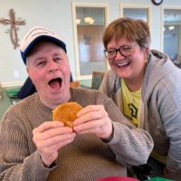 Home Instead Brings Smiles with a Side of Fries to The Waters of Huntingburg