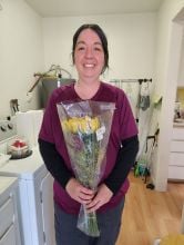 Rebecca caregiver of the month for december 2023